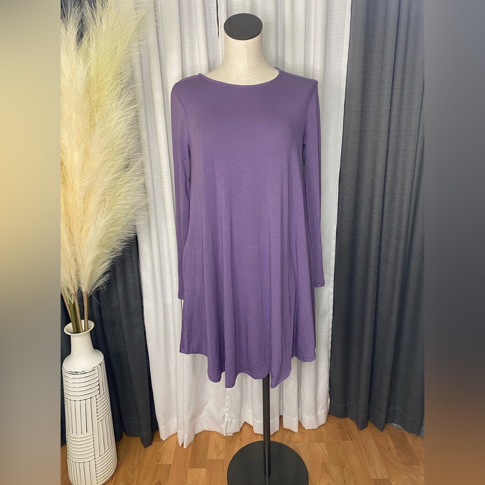 Lavender oversized dress